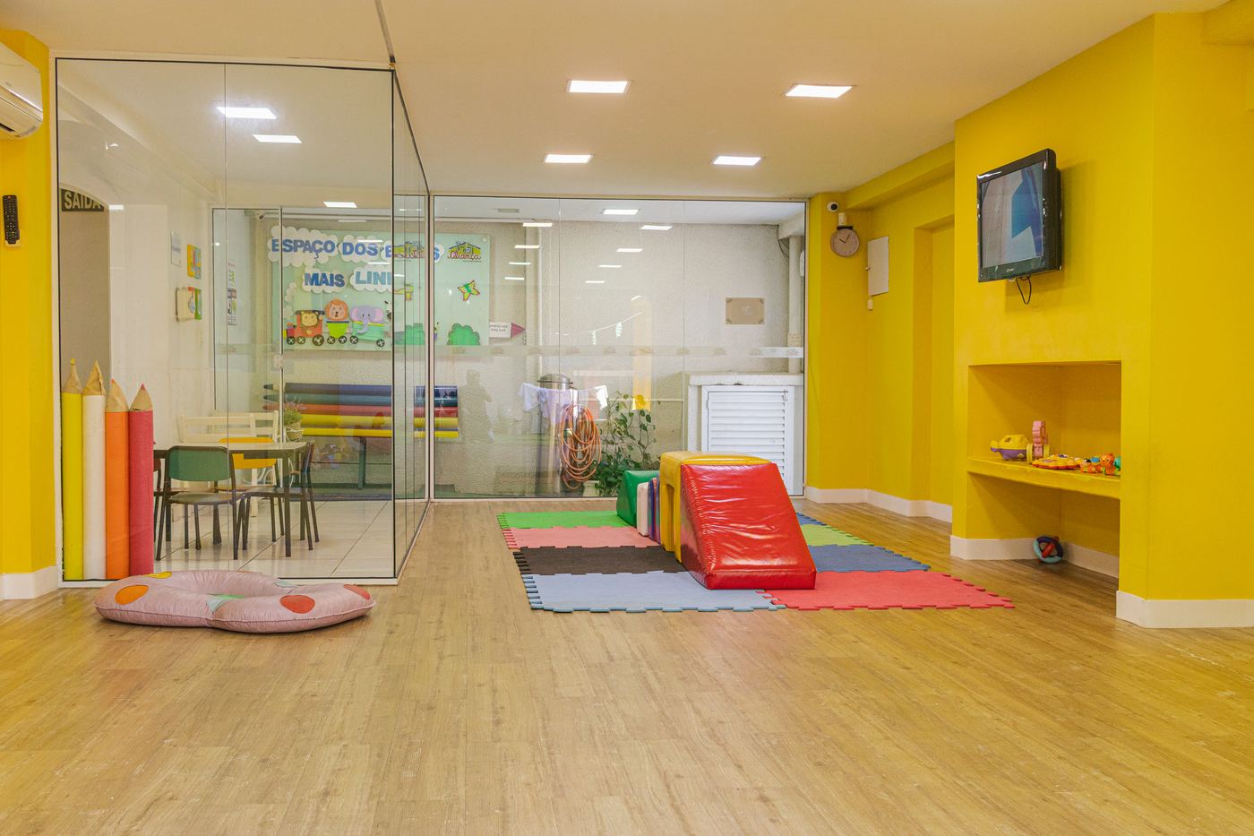 Espaço interno de brincar