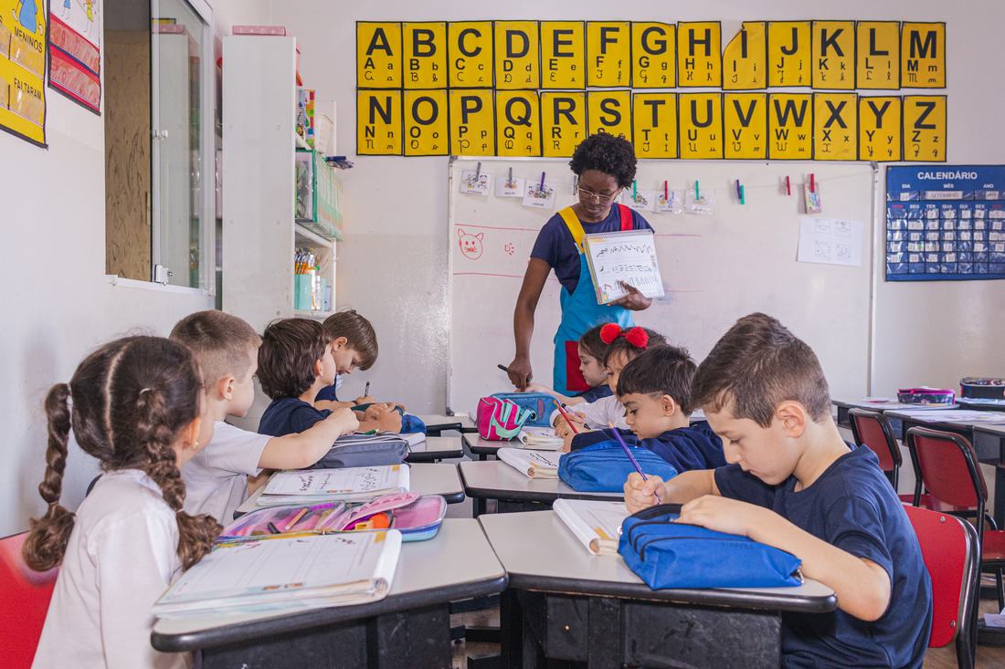 Sala de aula da Educação Infantil